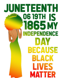 Cute Juneteenth Is My Independence Day Free Black  Flexfit Unipanel Trucker Cap