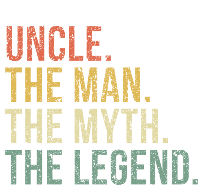 Uncle The The Myth The Legend Gift For Uncles Valucap Bio-Washed Visor