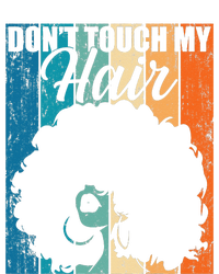 Dont Touch My Hair Funny Afro Natural Hair  Retro Gift Coaster