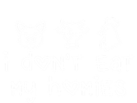 I Dont Eat My Homies Vegan Gift Short Acrylic Beanie