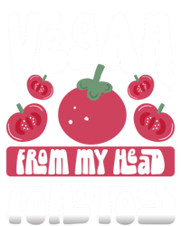 Vegan From My Head Tomatoes Veganism Meaningful Gift Tank Top