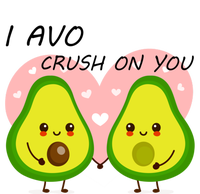 I Avo Crush On You Valentine And Love Adorable Avocado Funny Gift Mesh Reversible Basketball Jersey Tank