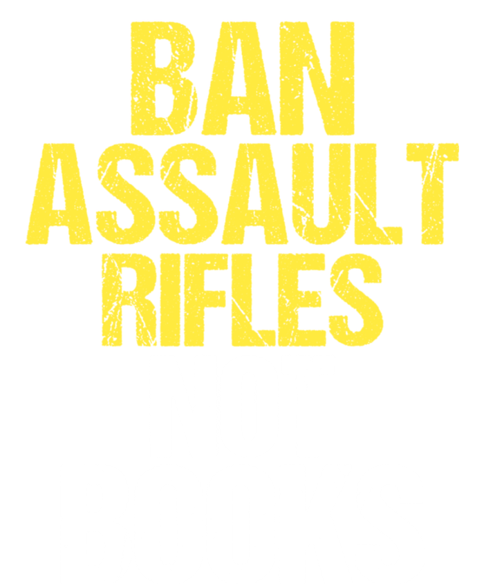 Ban Assault Rifles Not Books Women's Long Sleeve Flannel Pajama Set 