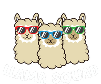 Llama Squad Team Llama Matching Sunglasses Love Llamas T-Shirt