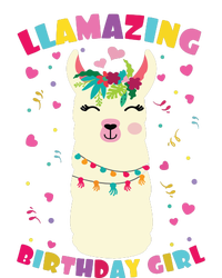 Llamazing Birthday Girl Cute Llama Alpaca Tall Sweatshirt