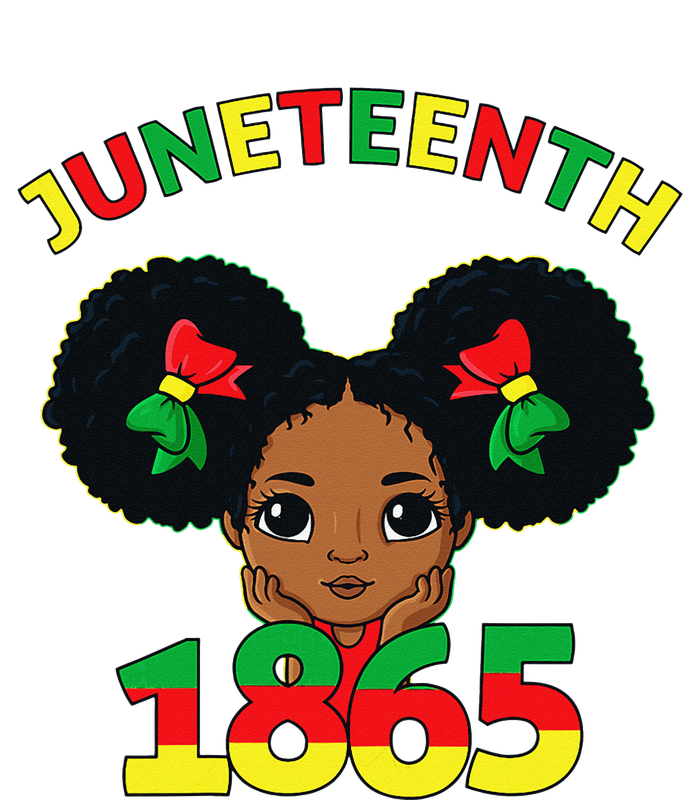 Juneteenth Celebrating 1865 Cute Brown Skin Women's Perfect Tri Tunic Long Sleeve Shirt