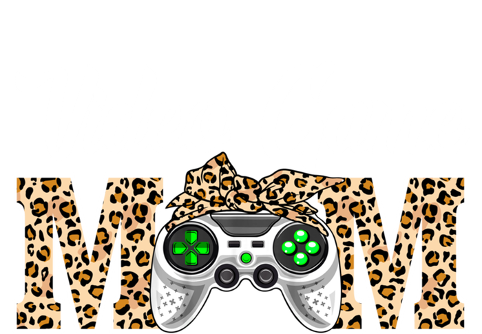 Video Game Funny Mom Game Leopard Mothers Day Great Gift T-Shirt