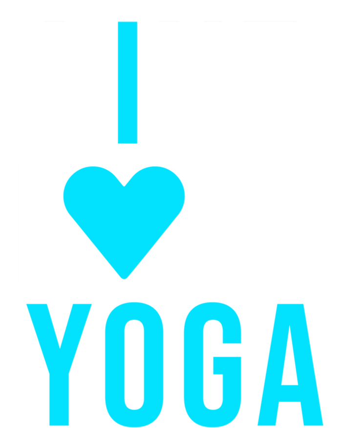 Live Love Yoga Gift I Love Yoga Blue Namaste Gift Hoodie