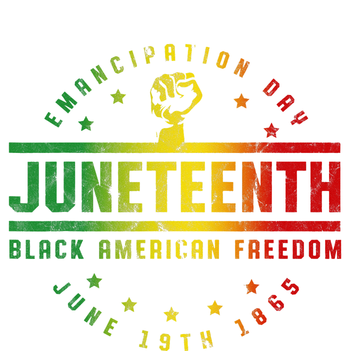 Juneteenth Emancipation Black American Freedom Black Pride Performance Sprint T-Shirt