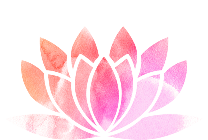 Watercolor Lotus Flower Gift Yoga Floral T-Shirt