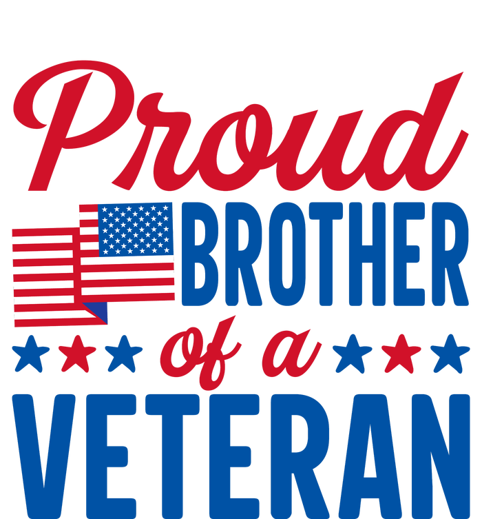 Proud Brother Of Veterans Day T Drawstring Bag