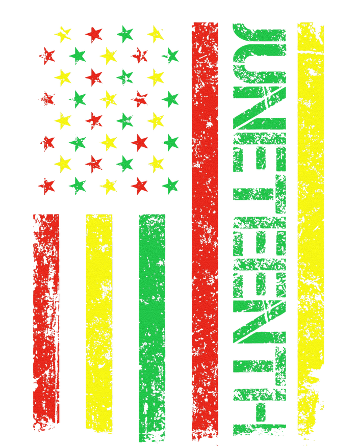 Juneteenth in a Flag for black history day T-Shirt