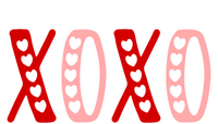 Xoxo Sweet Love Valentine Heart Rotic Valentines Day Gift T-Shirt