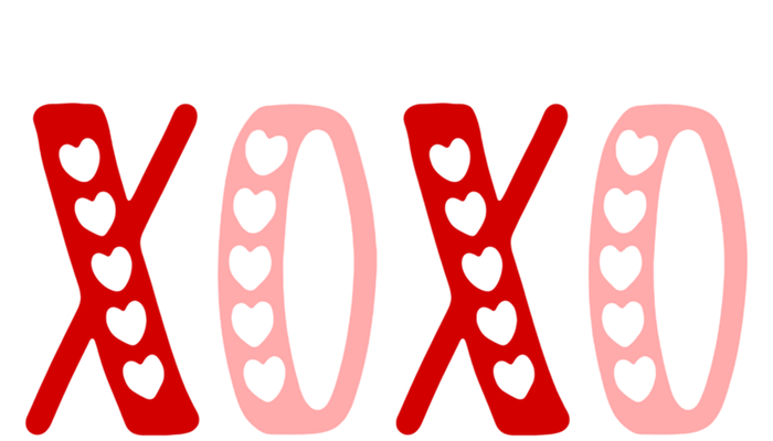 Xoxo Sweet Love Valentine Heart Rotic Valentines Day Gift T-Shirt