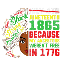 Juneteenth Outfit  June 19th Afro Curly Hair Magnet