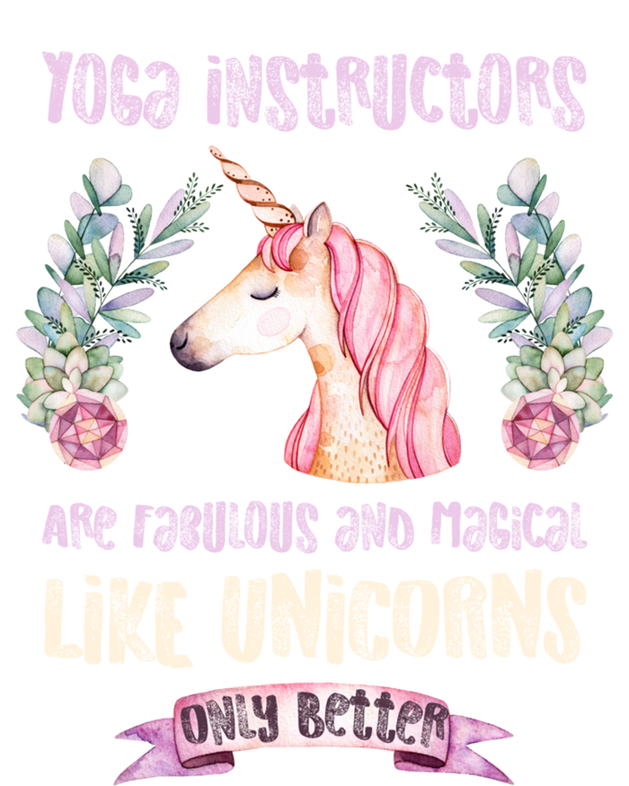 Yoga Instructors Gift Fabulous Magical Unicorn Gift Tall T-Shirt