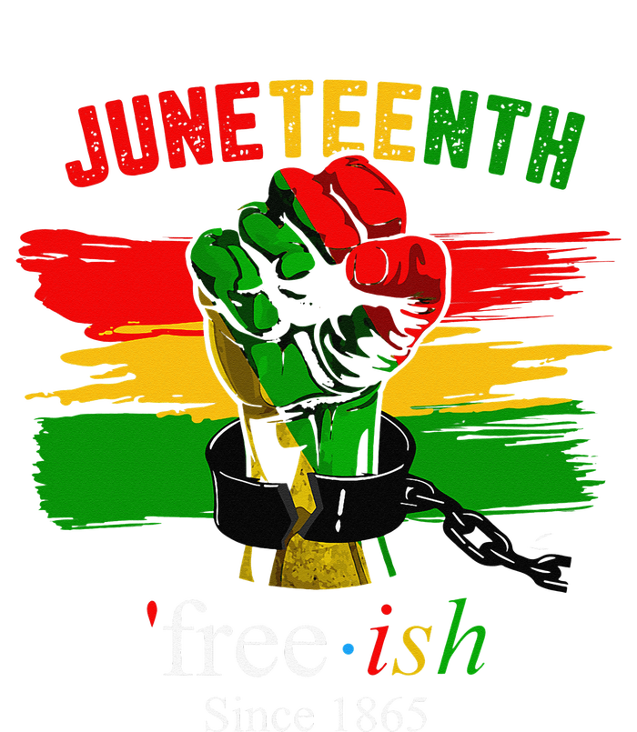 Freeish Since 1865 With Pan African Flag For Juneteenth Mesh Reversible Basketball Jersey Tank