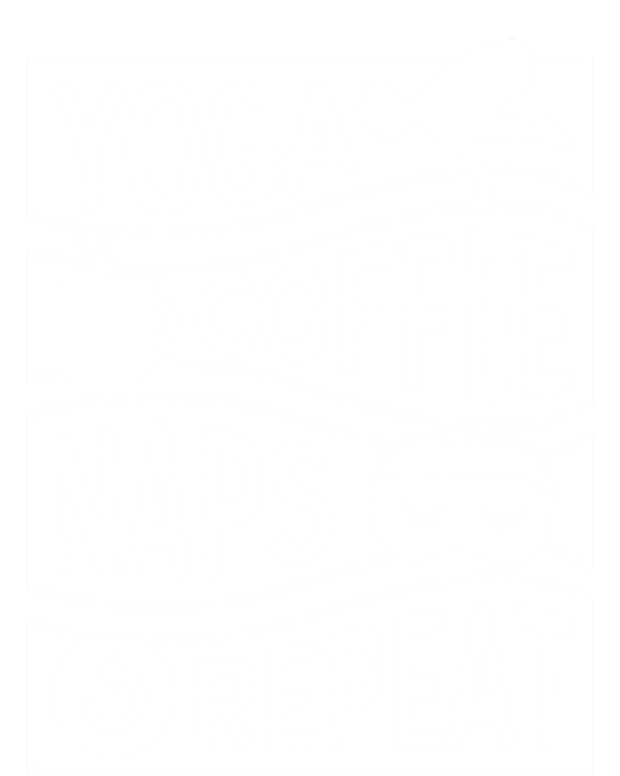 Yoga Coffee Naps Repeat I Like Coffee Who Loves Coffee Gift Tank Top