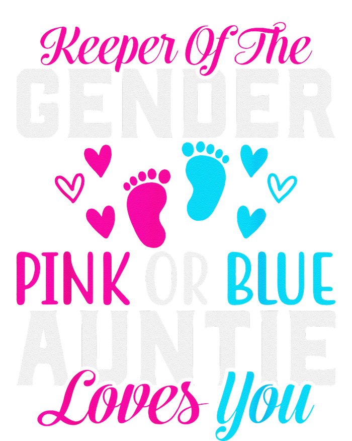 Gender Reveal Keeper of the Gender Funny Auntie Gender Baby Long Sleeve Bodysuit