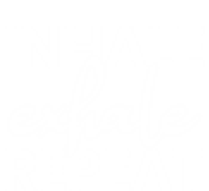 Inhale Exhale Repeat Yoga Spiritual Meditation Savasana Great Gift Kids Long Sleeve Shirt