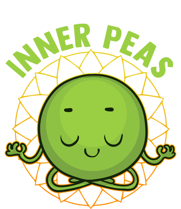 Inner Peas Funny Inner Peace Foodie Pun Meme Cute Gift Tie-Dye T-Shirt