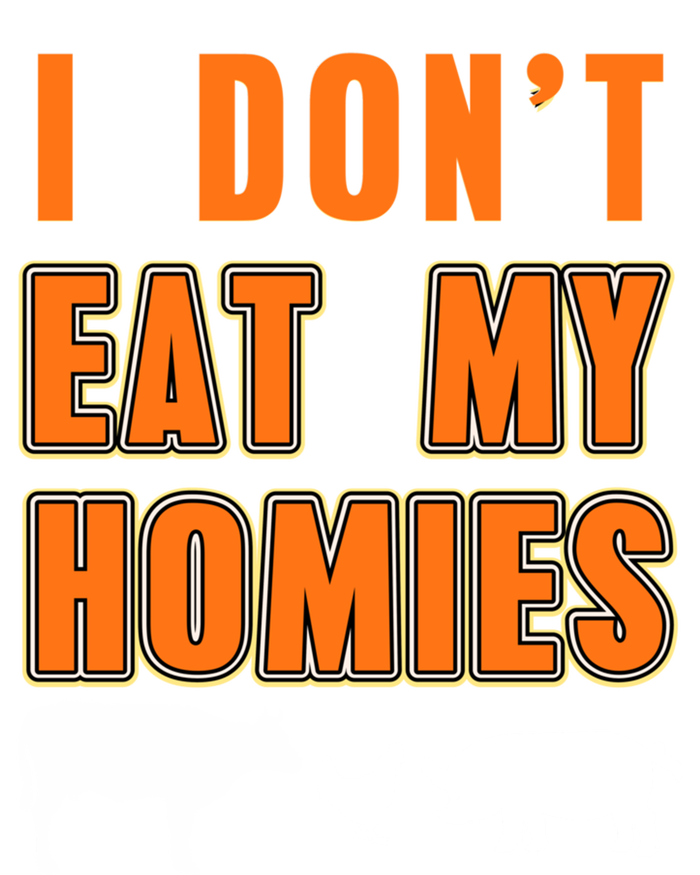 Retro I Dont Eat My Homies Cool Vegan Gift Present Gift Funny Gift Women's Racerback Tank