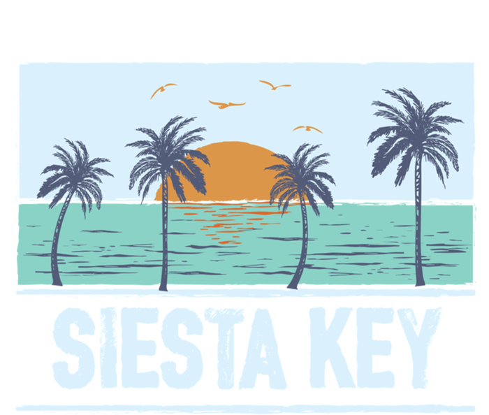 Retro Siesta Key Florida Tropical Sunset Beach Vacation Meaningful Gift Button