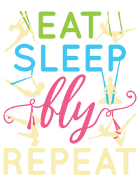 Eat Sleep Fly Repeat Gift Cute Aerial Yoga Funny Gift T-Shirt