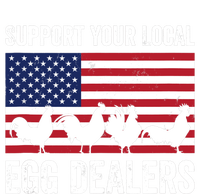 Support Your Local Egg Dealer Farmers Funny Chicken Lover Toddler Sweatshirt