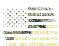 Dad Grandpa Great Grandpa Fathers Day Flag Gift Tee T-Shirt