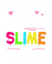 Just A Who Loves Slime And Pickles Gift T-Shirt