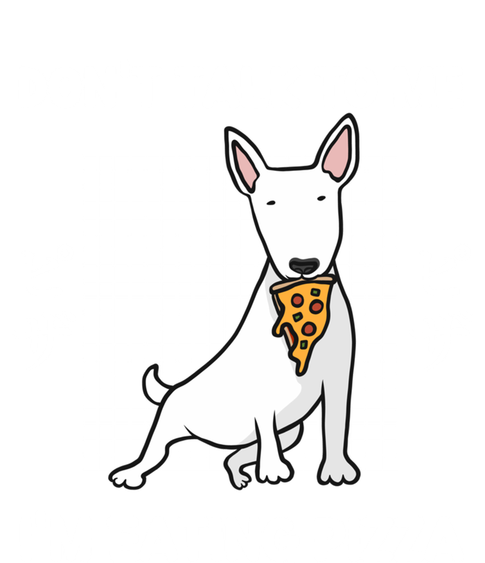 Kawaii Cute Dog Dont Talk To Me Im Eating Pizza Gift T-Shirt