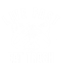 Live Fast Eat Trashfunny Gift Funny Raccoon Design Gift Premium Hoodie