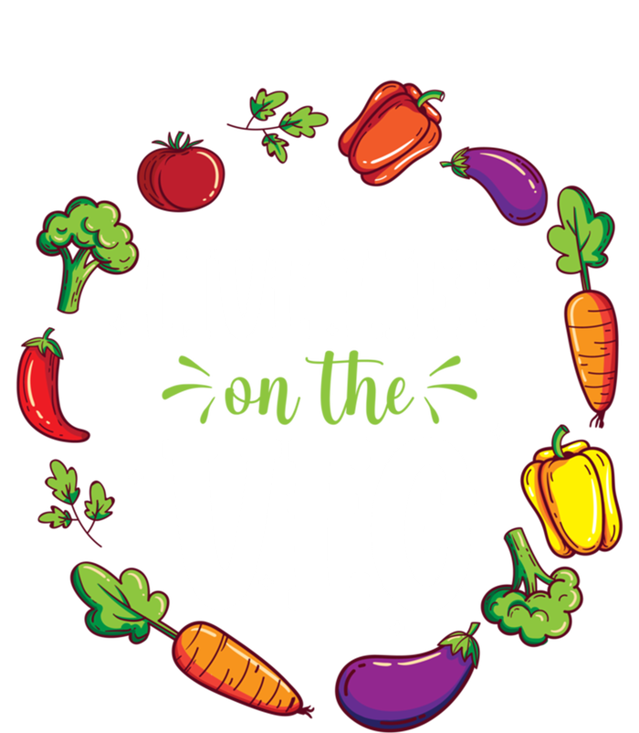 Live Life On The Veg Vegetarian Vegan Activism Meaningful Gift Ladies Essential Tank