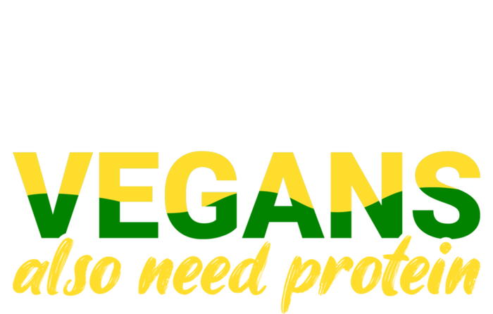 Vegans Also Need Protein Gift Kids Long Sleeve Shirt