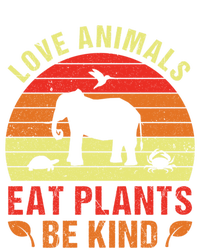 Love Animals Eat Plants Meme Vegan Plant Powered Vegetarian Gift T-Shirt