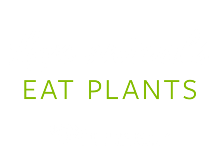 Love Animals; Eat Plants Great Gift Short Acrylic Beanie