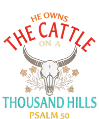 He Owns The Cattle On A Buffalo Thousand Hills Valucap Bio-Washed Visor