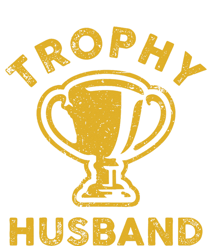 Husband Trophy Cup Vintage Retro Design Father's Day Gift T-Shirt