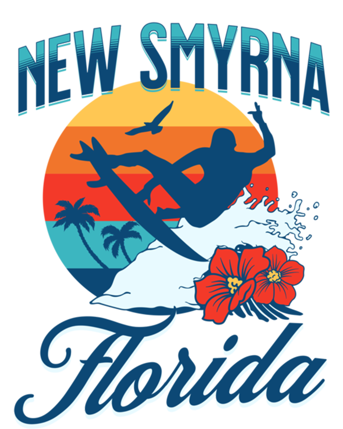 New Smyrna Florida Beach Surf Summer Vacation Vintage Gift T-Shirt