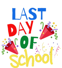 Last Day Of School Celebration Gift Yupoong Adult 5-Panel Trucker Hat