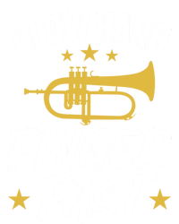 Flügelhorn Blow Hard Finger Fast Funny Flugelhorn Meaningful Gift T-Shirt