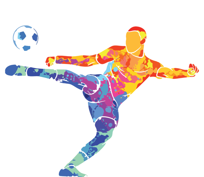 Soccer Athlete Sports Drawing T-Shirt