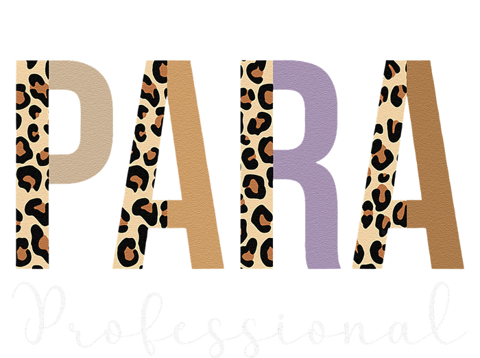 Paraprofessional Life Leopard 100 Day Last Day Of School Gift Cooling Performance Long Sleeve Crew