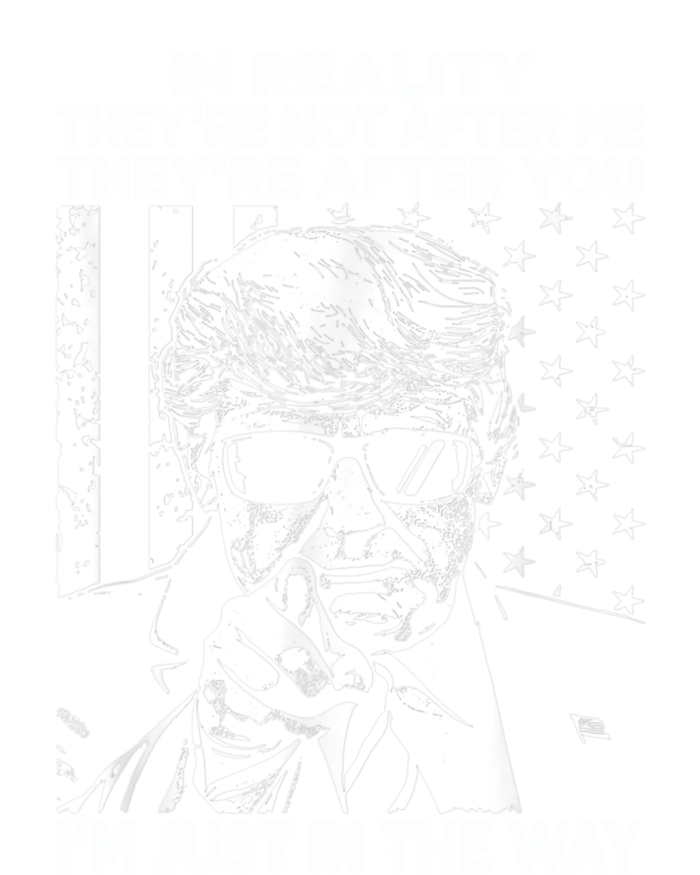 In Reality Theyre Not After Me Theyre After You Trump Tee Mousepad