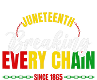 Juneteenth Breaking Every Chain Since 1865 Zip Tote Bag