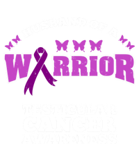 Husband Of A Warrior Testicular Cancer Awareness Great Gift T-Shirt