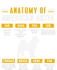 Anatomy Of An American Akita Cooling Performance Long Sleeve Crew