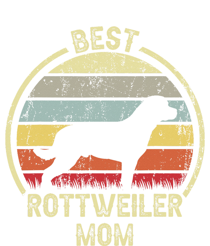 Best Dog Mother Mom - Vintage Rottie Rottweiler T-Shirt