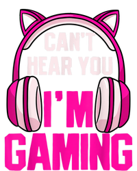 Gamer Girl Gaming I Cant Hear You Im Gaming Video Games Flat Bill Trucker Hat